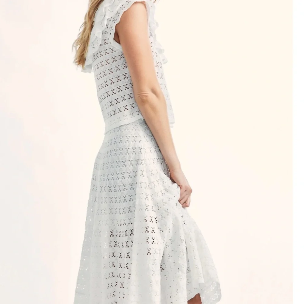 NWT LoveShackFancy Mardi Midi Skirt - Picture 3 of 11